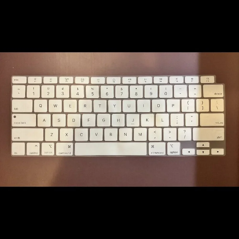 White Keyboard Cover